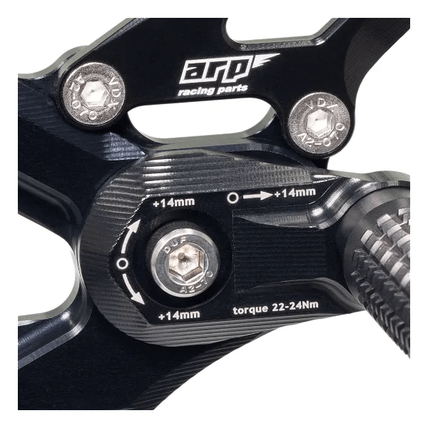 Commandes reculées ARP X-Type pour Yamaha R1 20-23
