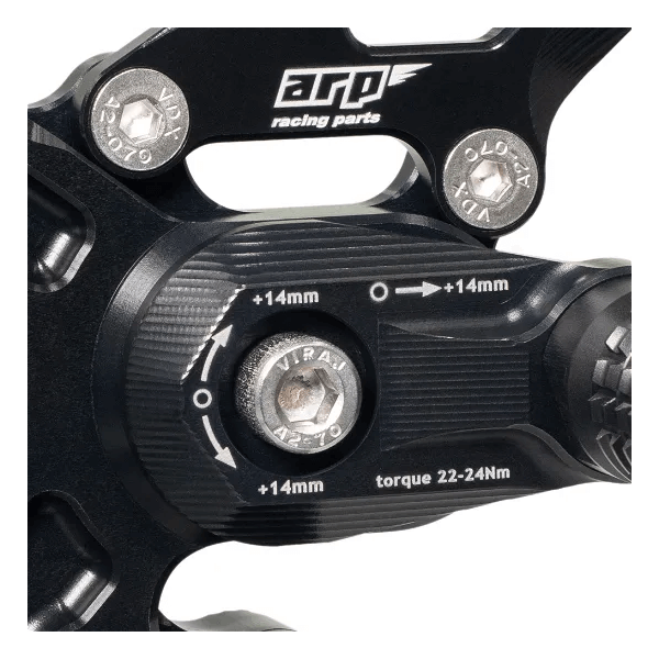 Commandes reculées ARP X-Type pour Ducati Panigale 899/959/1199/1299/V2