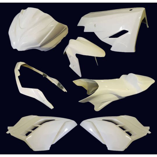 Pack carénage poly piste Sebimoto - Kawasaki NINJA 300 15-19