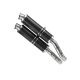 Silencieux SPARK Ducati MONSTER S2R 800 07-13 modèle Rond finition Carbone Position latérale