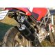 Silencieux SPARK Ducati MONSTER S2R 800 07-13 modèle Rond finition Dark Position latérale