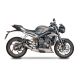 Demi ligne catalysée SPARK Triumph Street Triple 765 S-R-RS 17-21 Silencieux Titane homologué catalysé