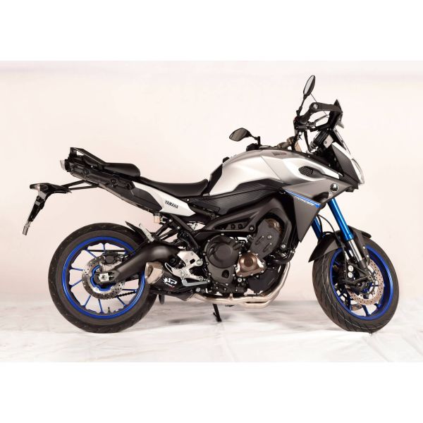 Ligne complète Racing Spark Yamaha  MT09 14-20 collecteur catalysé Inox - silencieux Force finition carbone - montage origine 