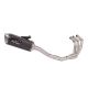 Ligne complète Force Racing MT09 et SP Ligne complète Spark - Inox / Carbone passage haut - MT09 13-20