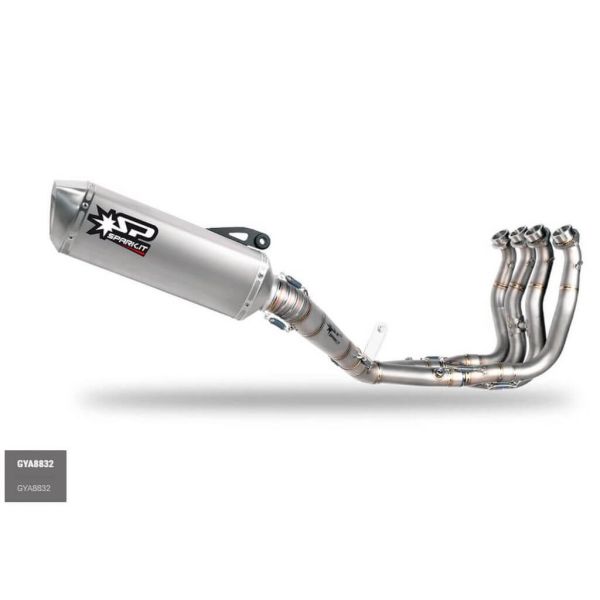 Ligne complète Racing Spark YamahaR1 15-19 collecteur Titane - silencieux Force Titane