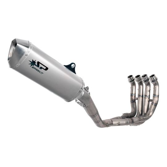 Ligne complète Racing Spark YamahaR6 06-16 collecteur Inox - silencieux Force Titane
