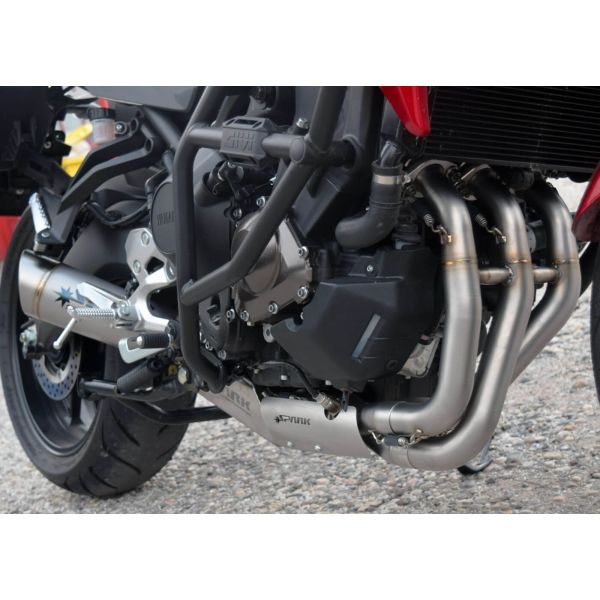 Ligne Racing Spark Yamaha  MT09 - TRACER - XSR 900 - GT 13-20 Silencieux GRID-O titane + collecteur avec chambre insonorisante