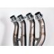 Ligne complète Racing Spark Yamaha  R6 17-21 EVO2 collecteur Inox - silencieux Force Titane
