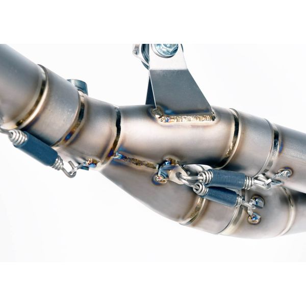 Ligne complète Racing Spark Yamaha  R6 17-21 EVO2 collecteur Inox - silencieux Force Titane