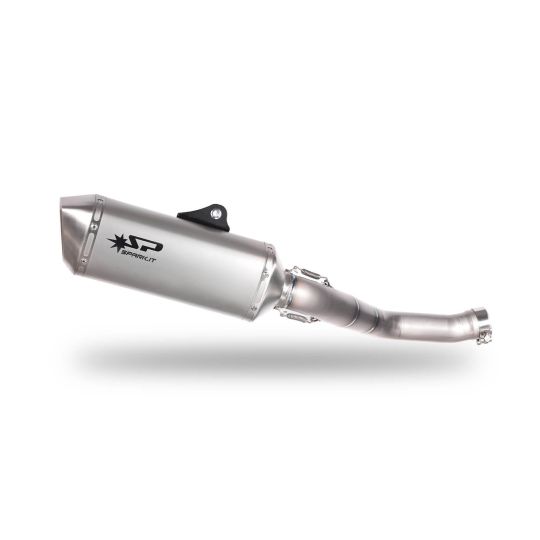 Echappement au détail SPARK Kawasaki ZX10R 16-18 Demi-ligne : Modèle Force raccord titane silencieux 102DB