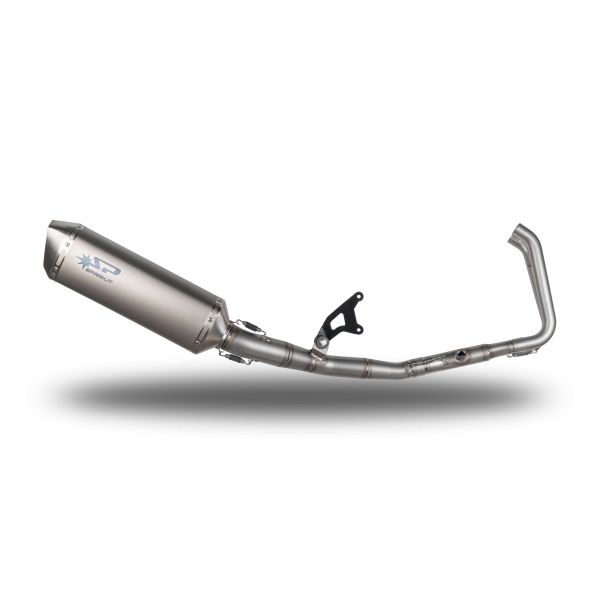 Ligne complète Racing Spark Kawasaki NINJA 400 18-19 Collecteur Inox - Silencieux Force Titane