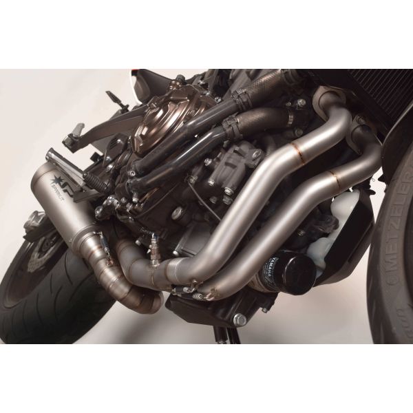 Ligne complète Racing non homologuée silencieux GRID-O titane Spark Yamaha MT07 et TRACER 14-20