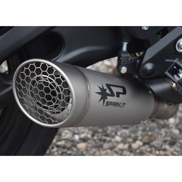 Ligne complète Racing non homologuée silencieux GRID-O titane Spark Yamaha MT07 et TRACER 14-20