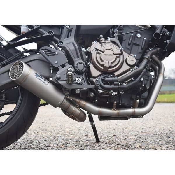 Ligne complète Racing non homologuée silencieux GRID-O titane Spark Yamaha MT07 et TRACER 14-20