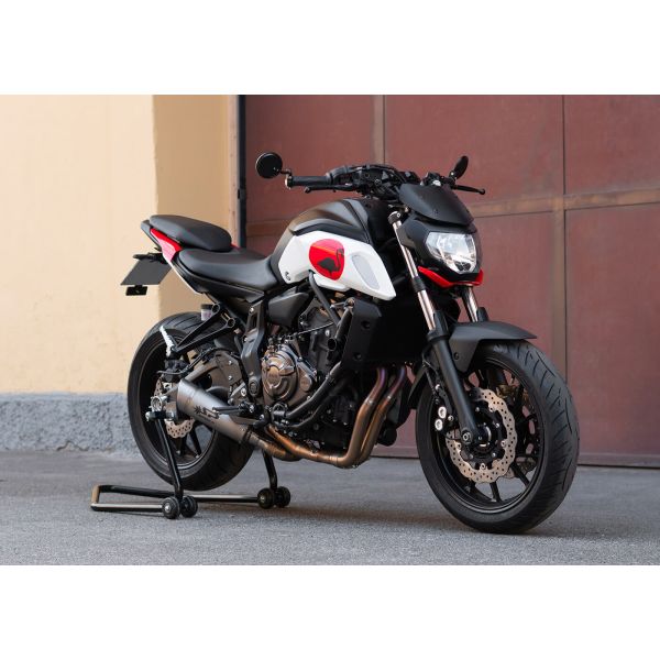 Ligne complète Racing non homologuée silencieux GRID-O titane Spark Yamaha MT07 et TRACER 14-20