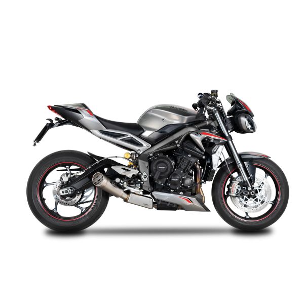 Echappement SPARK Triumph Street Triple 765 S-R-RS 17-21 Silencieux Titane homologué catalysé