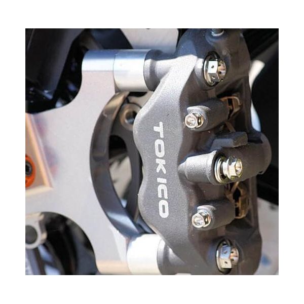 Vis d'étriers de frein avant radiaux - Pro Bolt non percées - Honda CBR 600 RR 05-15 Inox tête héxagonale