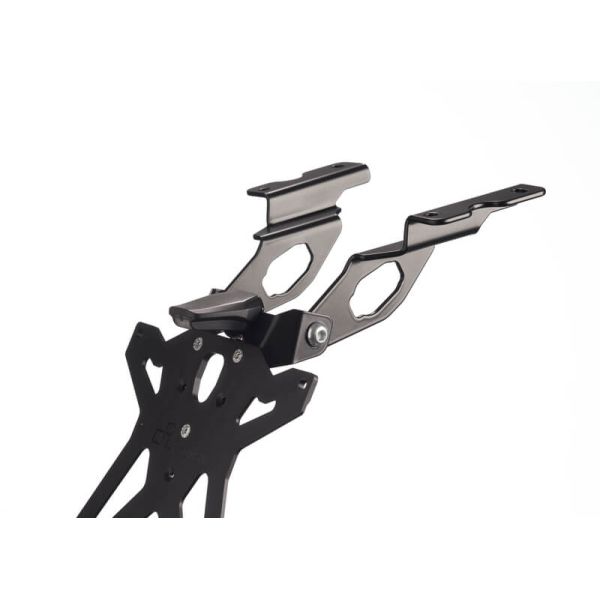 Support de plaque réglable Lightech BMW S1000R 14-19/S1000RR 09-18 (avec éclairage de plaque)