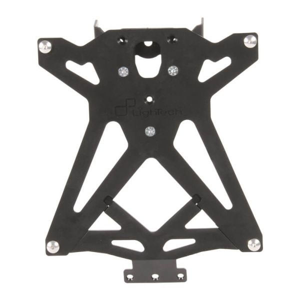 Support de plaque réglable Lightech BMW S1000R 14-19/S1000RR 09-18 (avec éclairage de plaque)