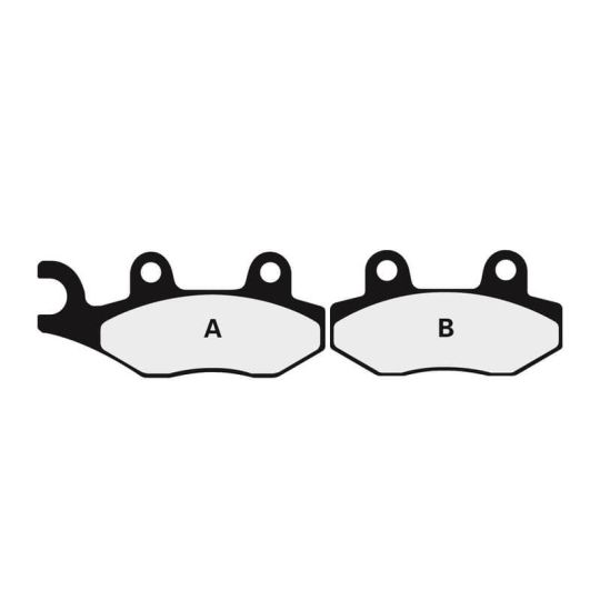 Plaquettes de frein arrière Nissin Triumph Speed Triple 1050 TOUS MODELES 05-17 Type NS