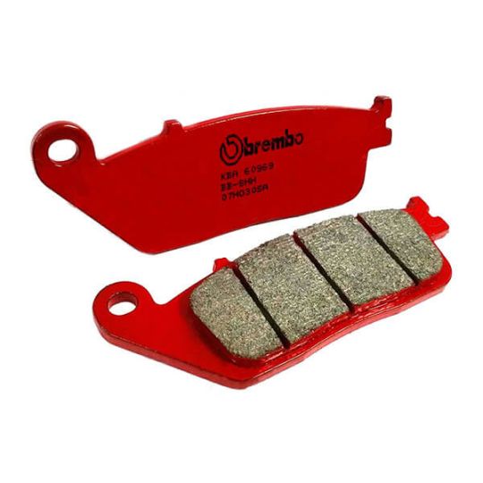Plaquettes de frein avant SA type origine Brembo - Honda CB 600 Hornet non ABS 98-14