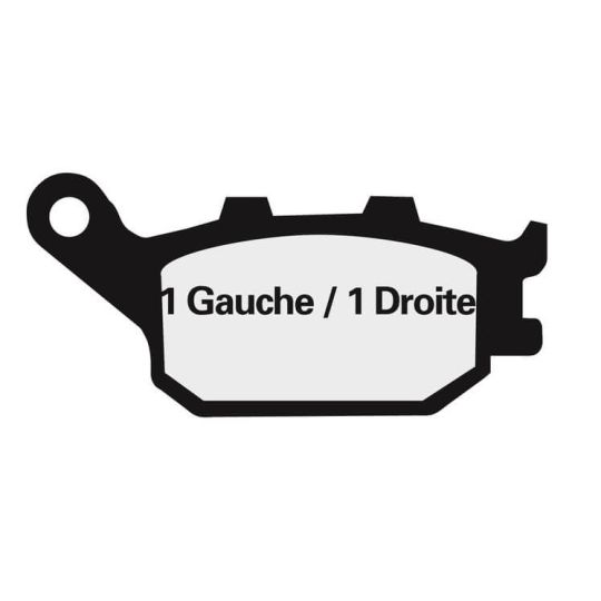 Plaquettes de frein arrière Nissin Kawasaki Z 1000 07-13 - Type NS