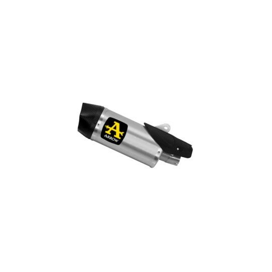 Echappement au Détail Arrow Yamaha R1 17-21 Silencieux Indy Race Titane - Embout Carbone - 71829PK