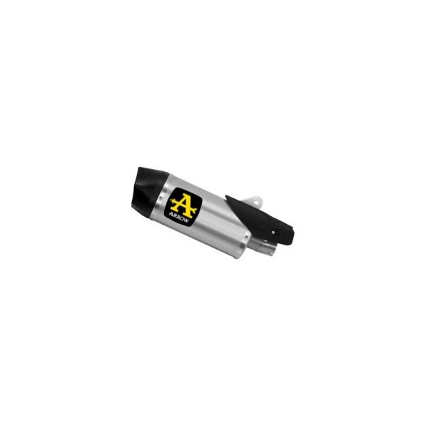 Echappement au Détail Arrow Yamaha R1 17-21 Silencieux Indy Race Titane - Embout Carbone - 71829PK