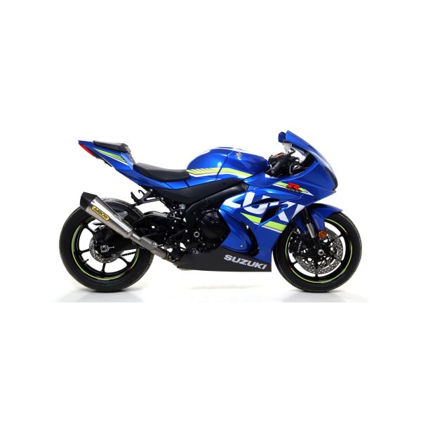 Silencieux Arrow Suzuki GSXR 1000 17-18 - Silencieux X-Kone Nichrom/Carbone - Homologué