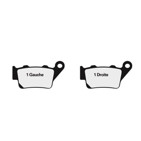 Plaquettes de frein arrière Nissin KTM 990 SUPERDUKE et R 06-16 - Type NS