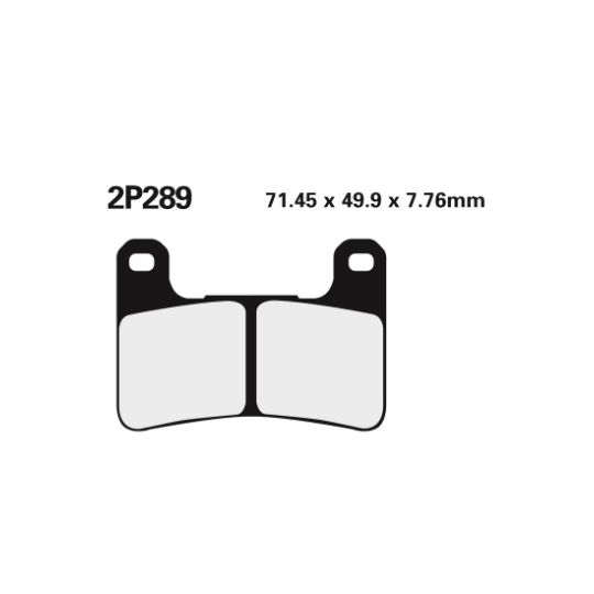 Plaquettes de frein avant ST Nissin - Kawasaki Z 1000 et SX et ABS 10-16