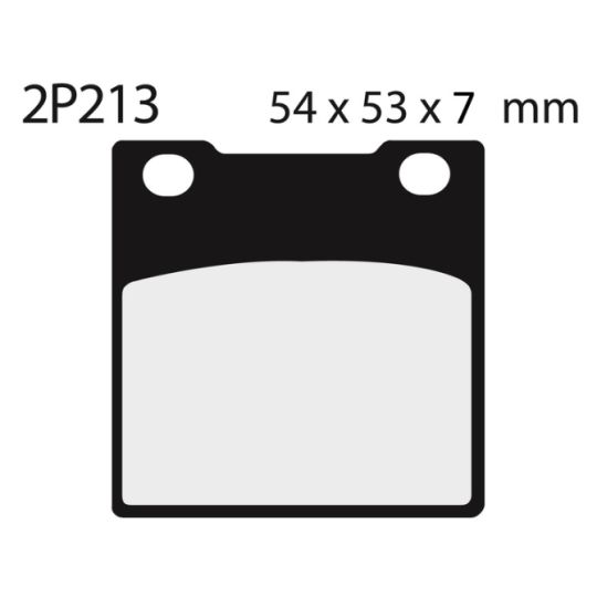 Plaquettes de frein arrière Nissin Suzuki SV 650 S et N 99-02 - Type NS