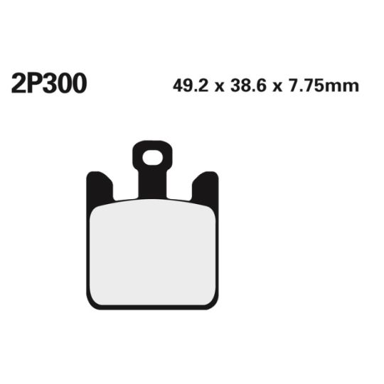 Plaquettes de frein avant ST Nissin - Kawasaki ZX6RR 03-06 