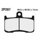 Plaquettes de frein avant ST Nissin - Kawasaki Z 800 et E et ABS 15-17