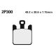 Plaquettes de frein avant ST Nissin - Kawasaki ZX6R 636 et ABS 05-12
