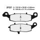 Plaquettes de frein avant NS Nissin - Suzuki SFV 650 Gladius 09-16 Côté droit