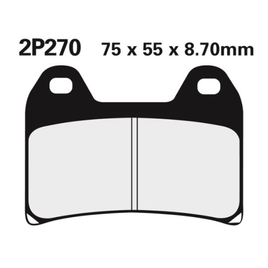 Plaquettes de frein avant ST Nissin - KTM 790 DUKE 18-20
