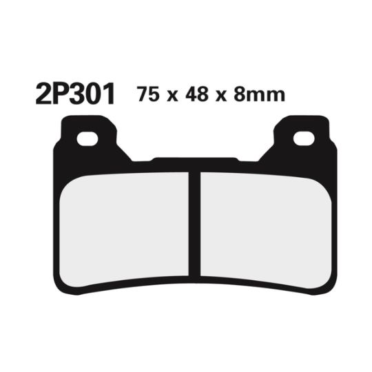 Plaquettes de frein avant ST Nissin - Honda CB 1000 R non ABS 08-18