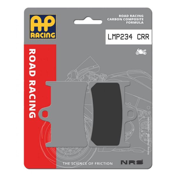 Plaquettes de frein avant racing CRR AP Racing - Yamaha R6 03-21