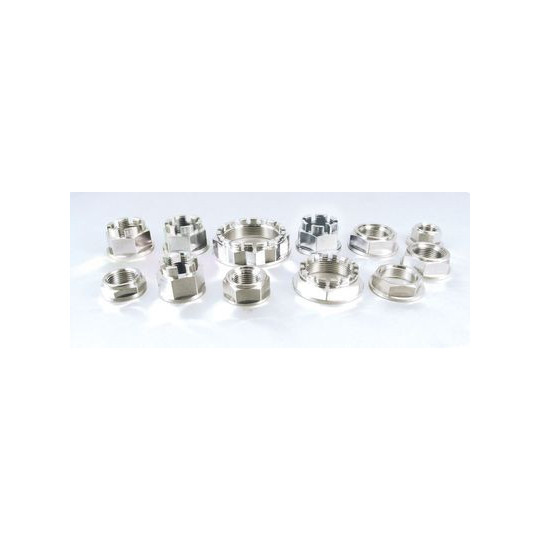 Ecrou de roue arrière Pro-Bolt Kawasaki Z 750 07-09 Inox
