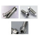 Vis d'étriers arrière Pro-Bolt - Kawasaki Z 750 03-06 Inox tête btr conique