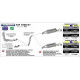 Echappement au détail Arrow Compétition Yamaha R1 07-08 - Silencieux Thunder Alu Noir - Embout Carbone - 71719AK&N