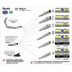 Ligne au détail Arrow Compétition Honda CB 1000 R 08-16 - Silencieux Thunder Alu Noir - Embout Carbone - 71732AK&N