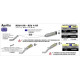 Echappement au détail Arrow Compétition Aprilia RSV4 RR-RF 15-18 - Silencieux Race Tech Alu Noir - Embout Carbone - 71744AK&N