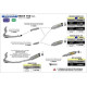 Ligne au détail Arrow Compétition Suzuki GSXR 600-750 11-16 - Silencieux Thunder Alu Noir - Embout Carbone - 71772AK&N
