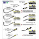 Echappement au Détail Arrow Yamaha R1 15-16 Silencieux Indy Race Alu noir - Embout Carbone - 71829AK&N